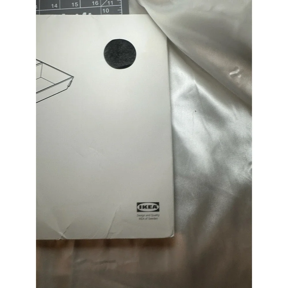 IKEA UPPDATERA Adjustable Gray Drawer Organizer 24
